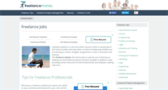 Desktop Screenshot of freelancemania.com